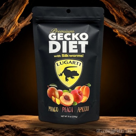 Lugarti gecko diet mango peach apricot