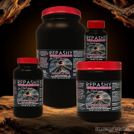 Repashy SuperCal HyD jars in all sizes