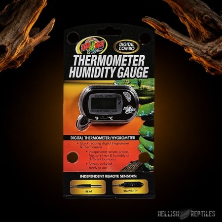 Zoo Med thermometer humidity gauge